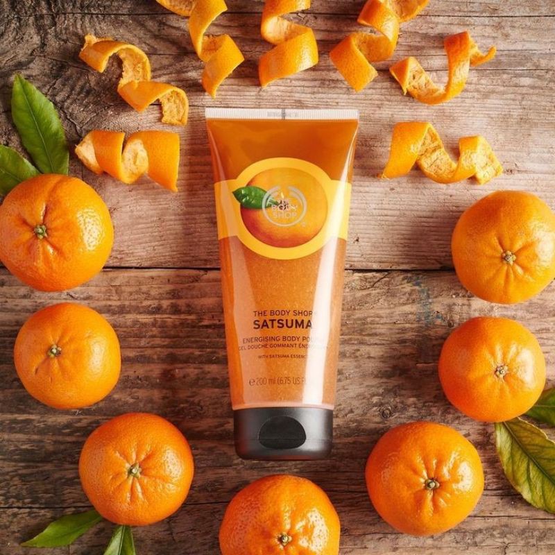 THE BODY SHOP Satsuma Body Polish Shopee Malaysia