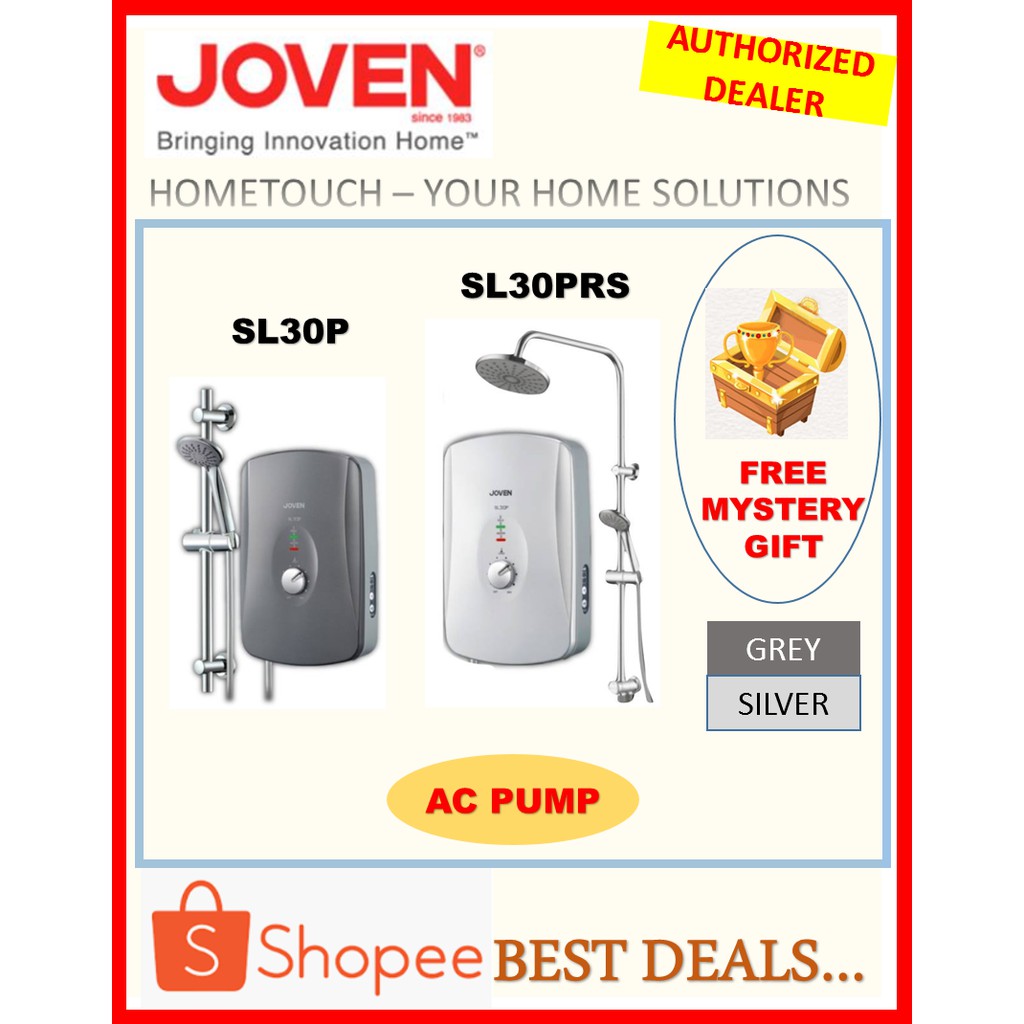 Joven Water Heater SL30P / SL30PRS Shopee Malaysia