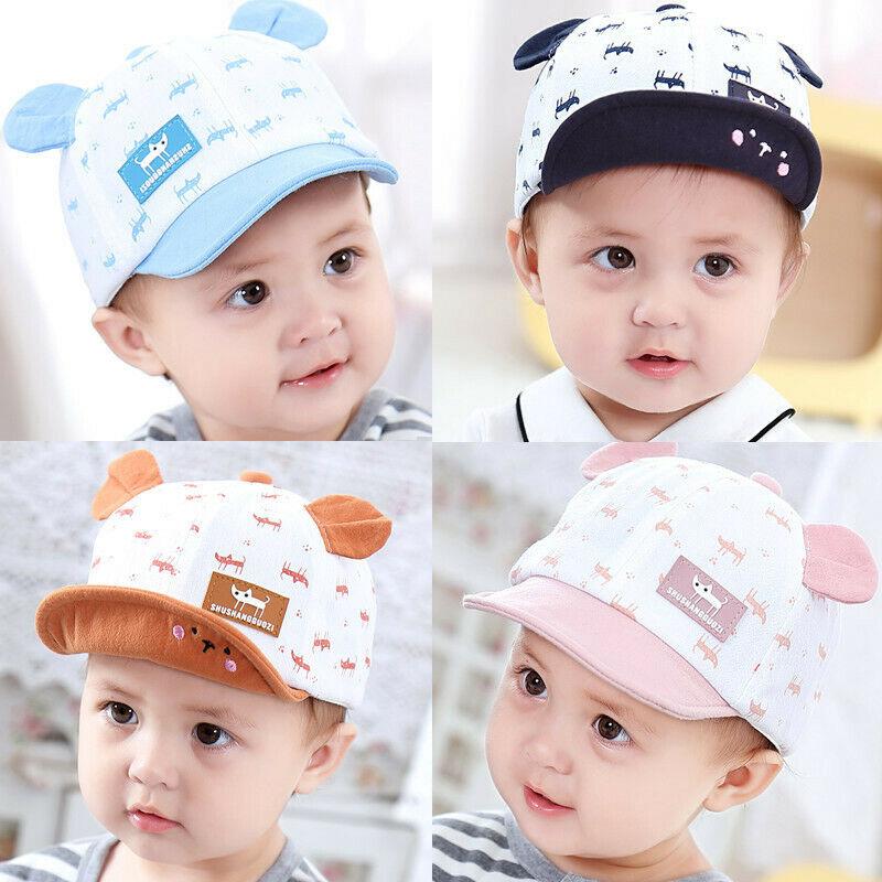 Baby Sun Hat Newborn Boy Girl Toddler Cotton Cut Summer Cap Fit for 324 Months Shopee Malaysia