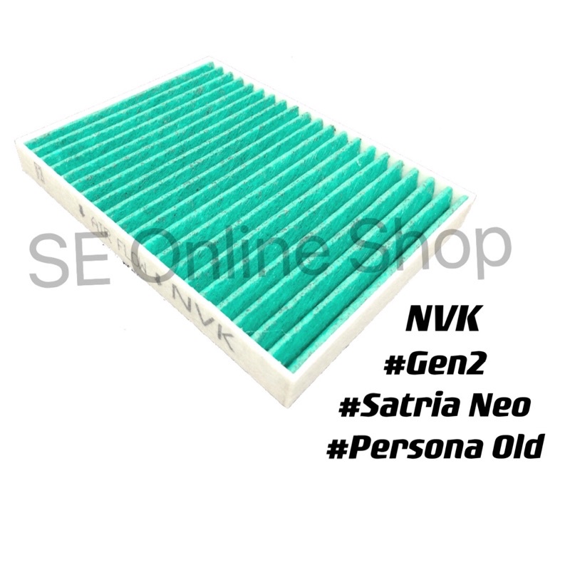PM 2.5 Aircond Filter Persona Old Gen2 Satria Neo Air Cond Filtet Air