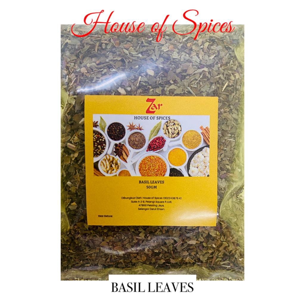 HALAL Basil Leaves 50g, 100g, 200g Shopee Malaysia