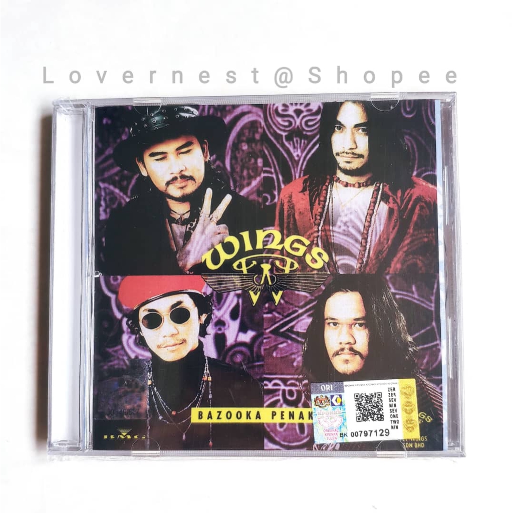 Wings Bazooka Penaka CD Album Shopee Malaysia