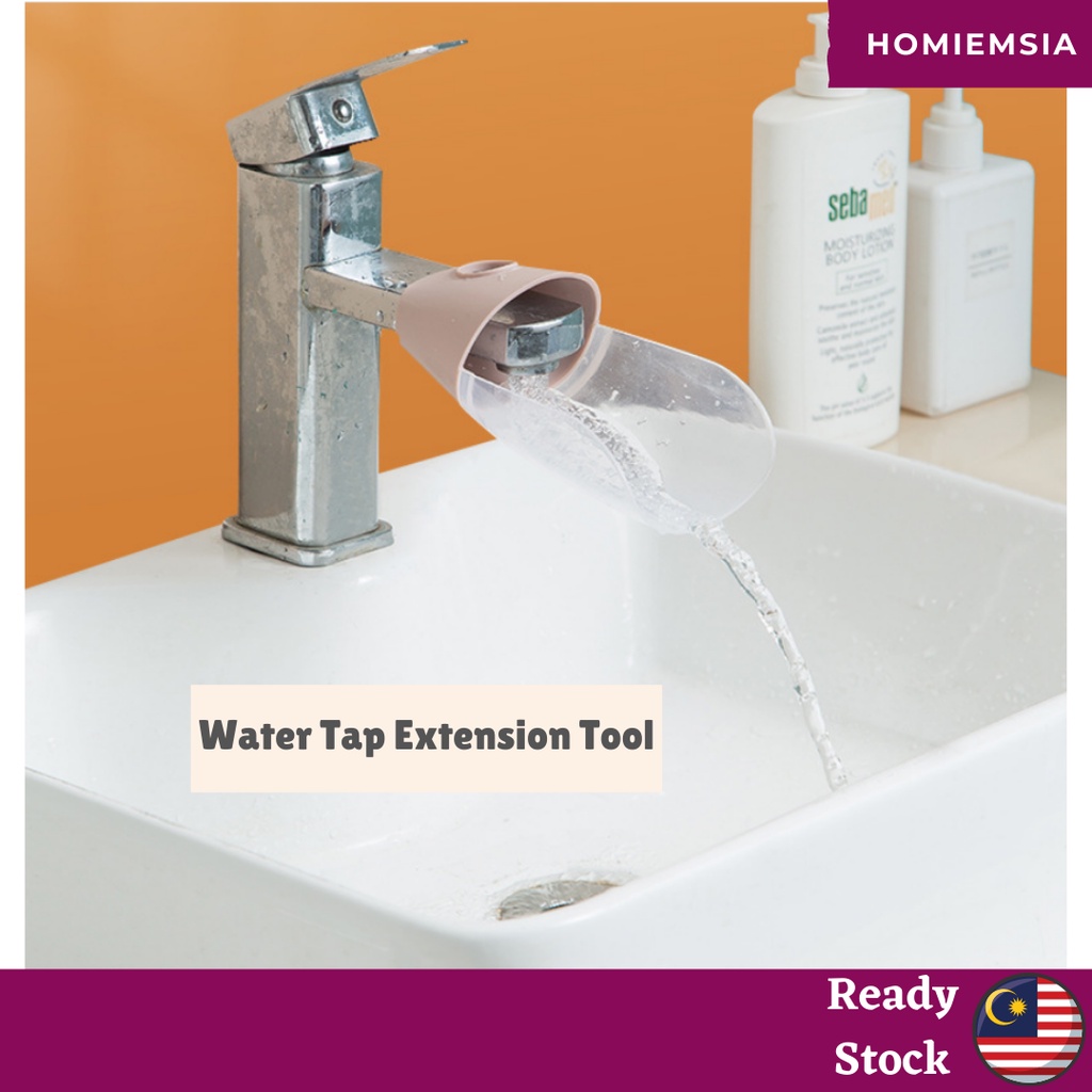 Ready Stock Bathroom Water Tap Extension Kitchen Sink Faucet Extender