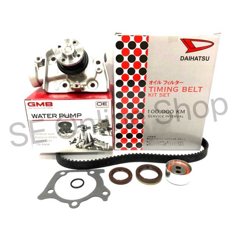 Timing Belt Kit Set Perodua Kancil 850cc (100k)(103Y19)+GMB Water Pump
