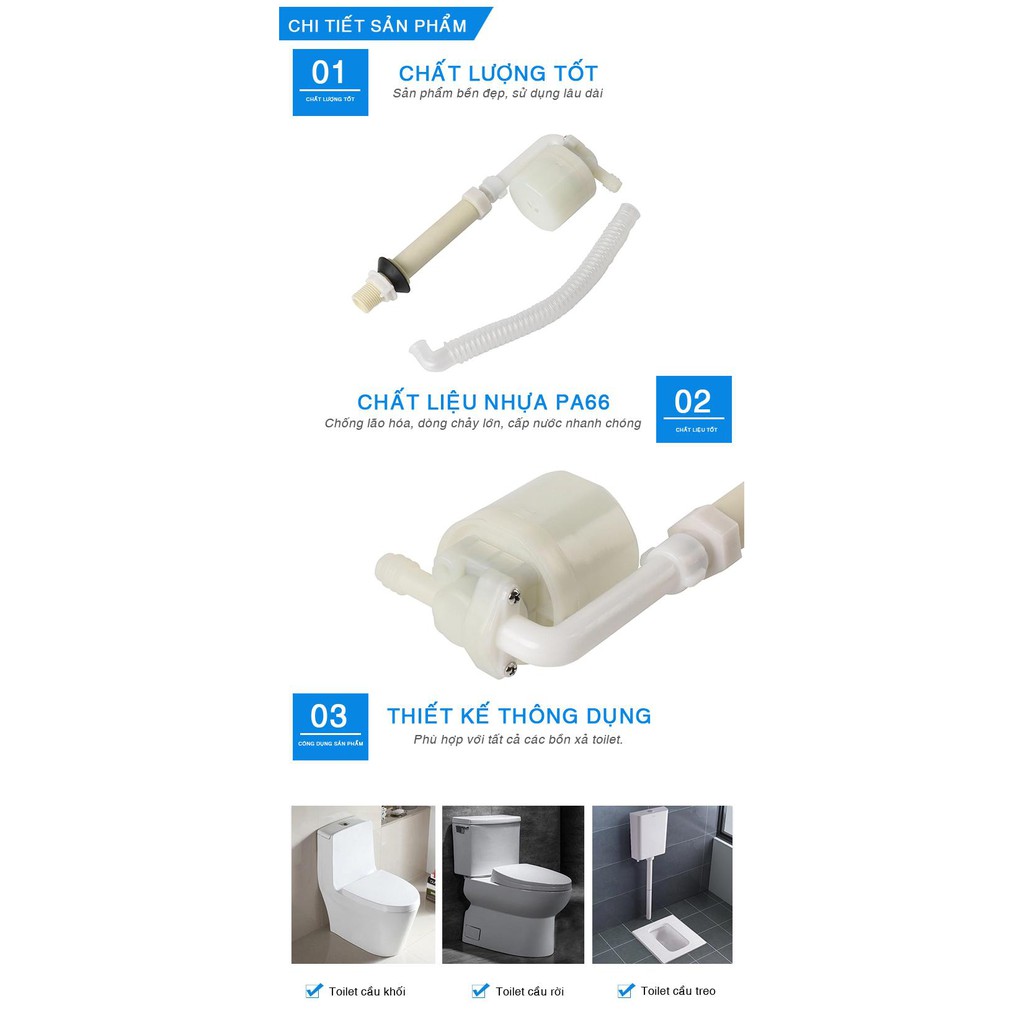 Toilet tank dispenser using smart mechanical float (Includes wire