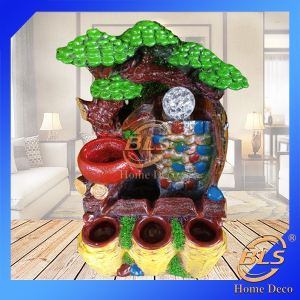 MEDIUM WATER FOUNTAIN LX81627 TABLE TOP WATER FEATURES DECORATION