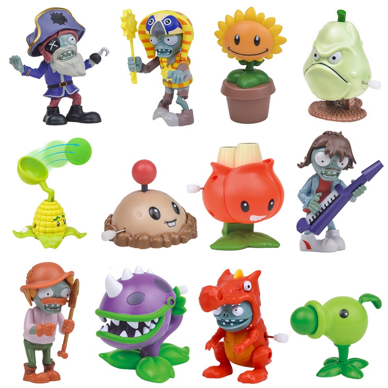 Plants vs Zombies Toys Figures Peashooter Party Favors Game Sets Gift