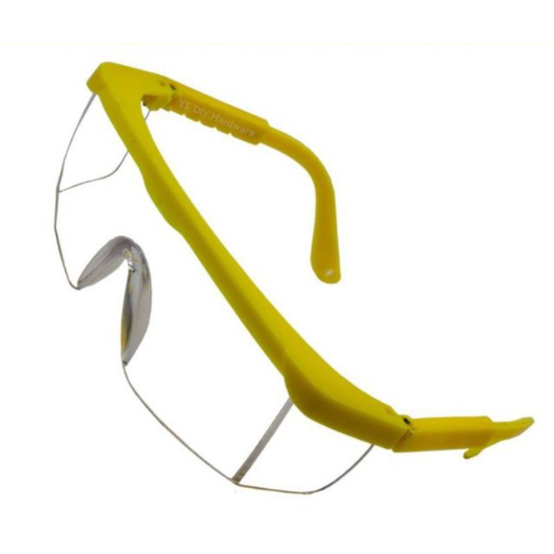 Eye protection safety glasses goggle clear (cermin mata) Shopee Malaysia