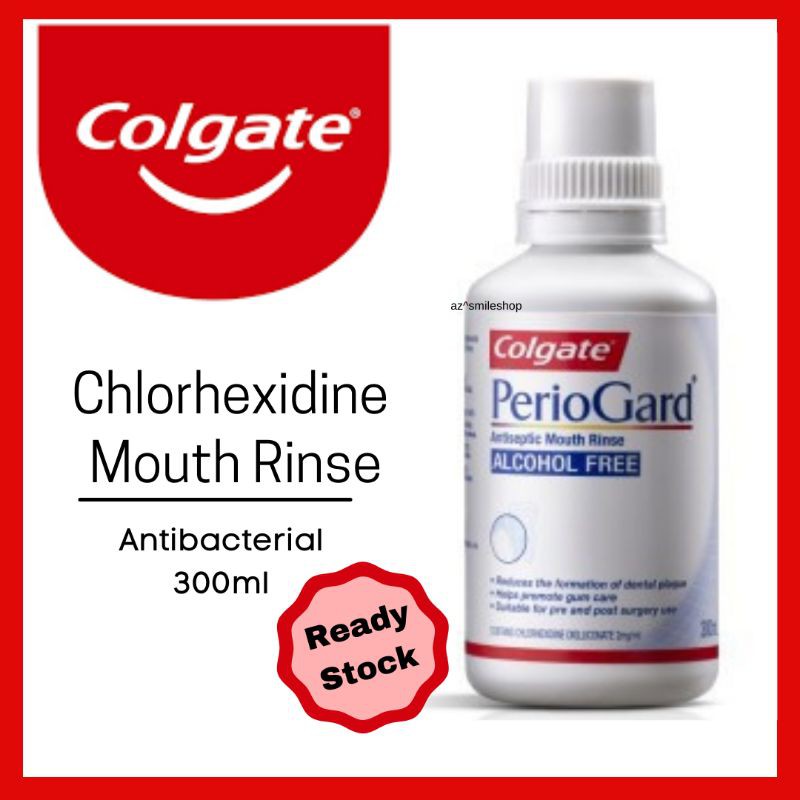 Colgate Periogard Chlorhexidine Mouthwash, Antibacterial Mouthrinse