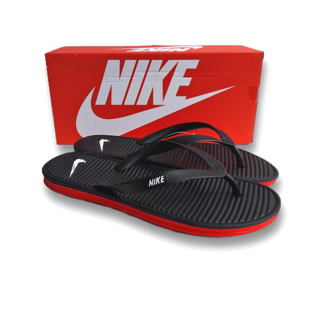 Nike01 Solarsoft Thong Flip Flops 2 Shopee Malaysia