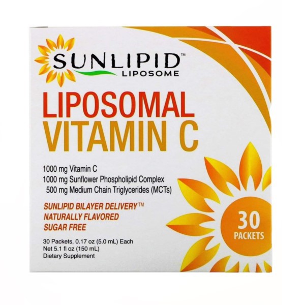 Liposomal Vitamin C, Sunlipid Liposome, 30 Packets, 0.17 oz (5.0 ml) Shopee Malaysia