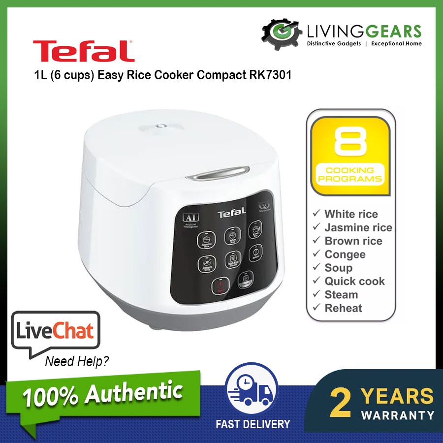 Tefal Spherical Pot Digital Rice Cooker (1.8L/10 Cups) RK7321 RK7521/(1