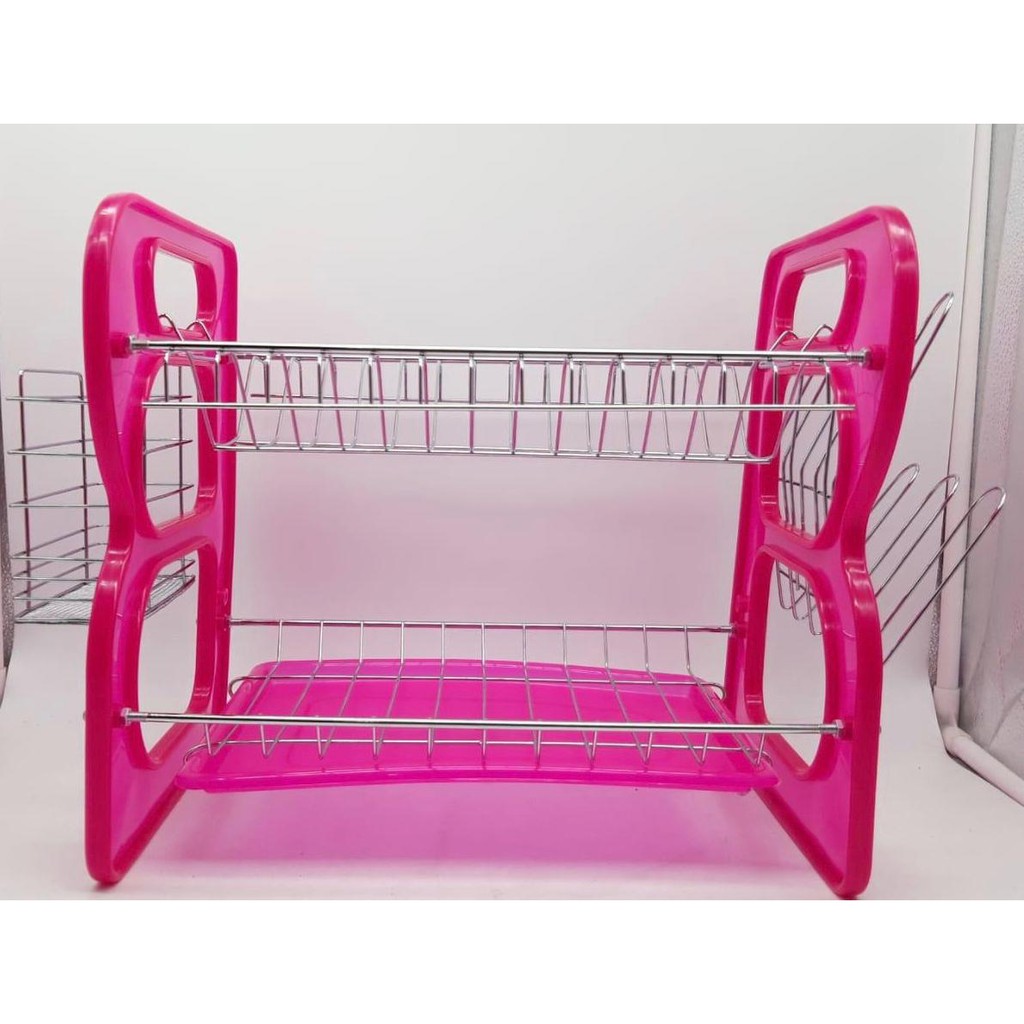 2 Stacking Sink Rack Plastic Plate Rack Glass Rack Cheap Plate