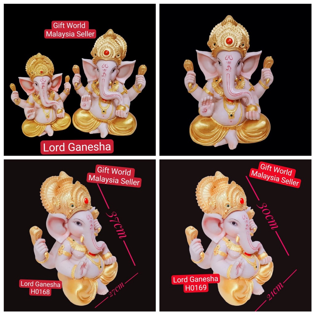 Ganesha / Ganapathy / Vinayagar Statues prayer / Gift Statue * Malaysia