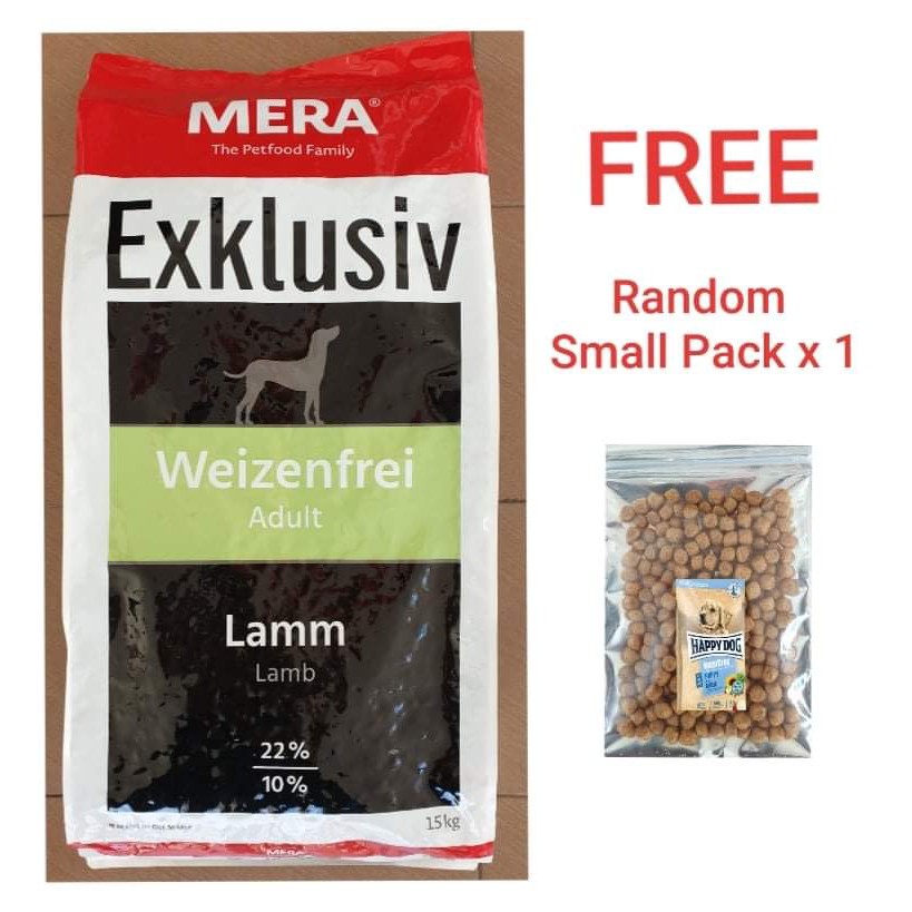 Exp2024 Feb / 15kg Mera Exklusiv Adult Lamb Lamm / Meradog Exklusiv