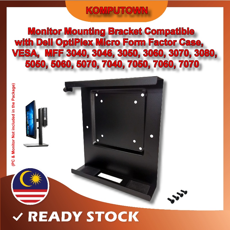 Monitor Mounting Bracket Compatible with Dell OptiPlex VESA Mount Fits MFF 3040, 3046, 3050