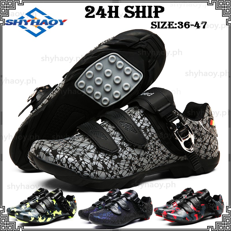 Cycling Shoes Black Cycling Shoes Non Cleats Men Roadbike Without Cleats Non Locking Bike Shoes