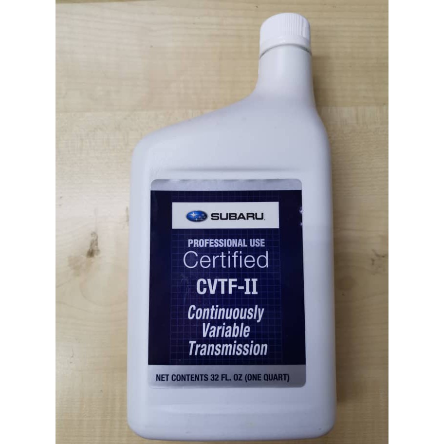 Subaru XV CVTF II Continuously Variable Transmission Fluid / Gear Oil