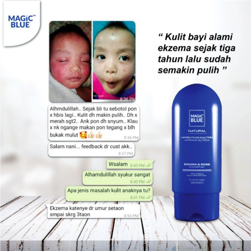 (READY STOCK) SHOWER GEL UNTUK MASALAH KULIT / EKZEMA / KELEMUMUR