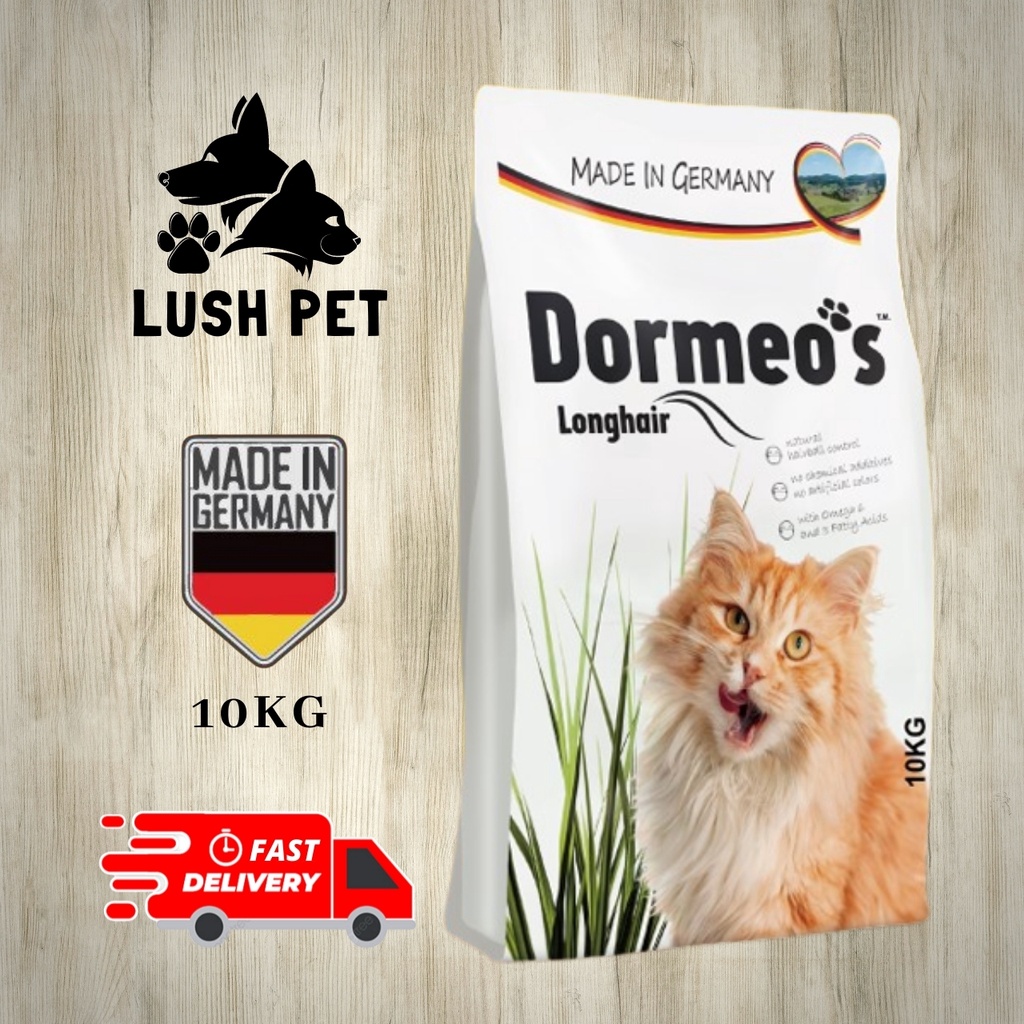 Dormeo's Longhair Cat Food (10 kg) Cat Dry Food / Pet Food Shopee