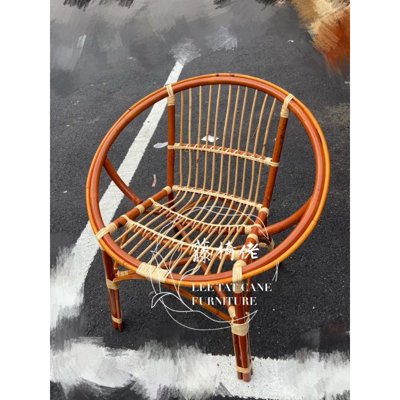 Rattan Round Chair Rattan Chair Kerusi Rotan Bulat Shopee Malaysia
