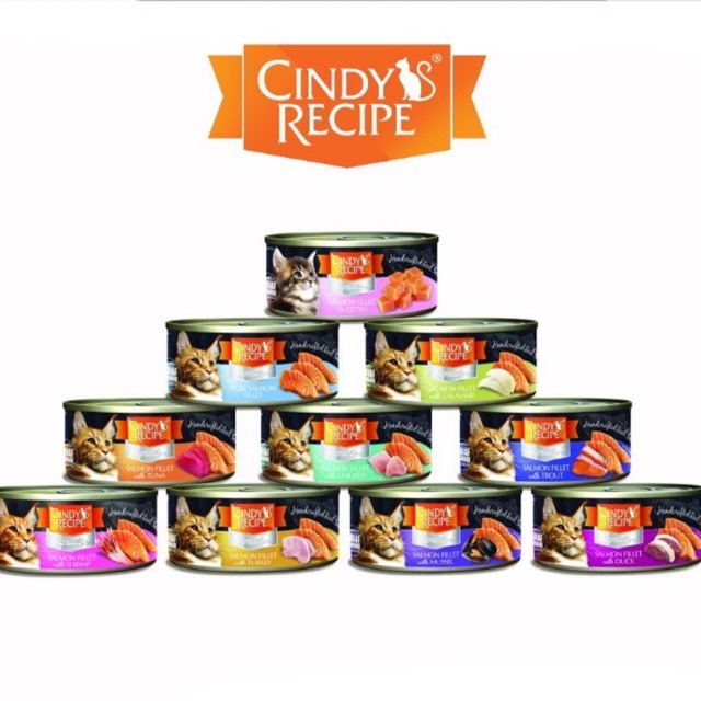 CINDY RECIPE SIGNATURE CAT CANNED FOOD/WET FOOD 70G ( COMPLETE FOOD