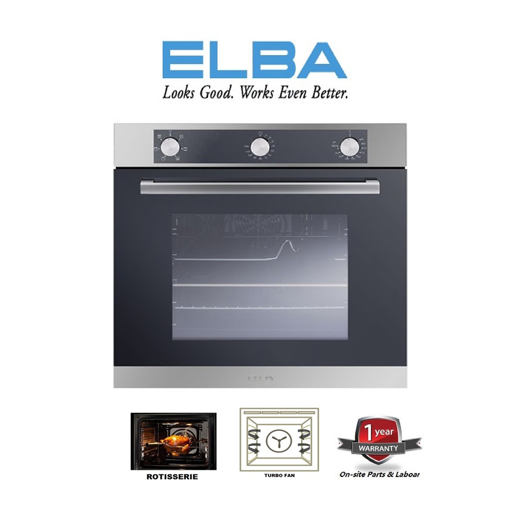 ELBA BUILTIN OVEN EBOJ7360(SS) 73L ELECTRIC OVEN Shopee Malaysia