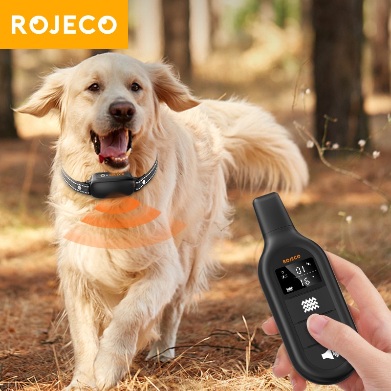 Rojeco Remote Control Electric Dog Training Collar (3300ft x 1000m