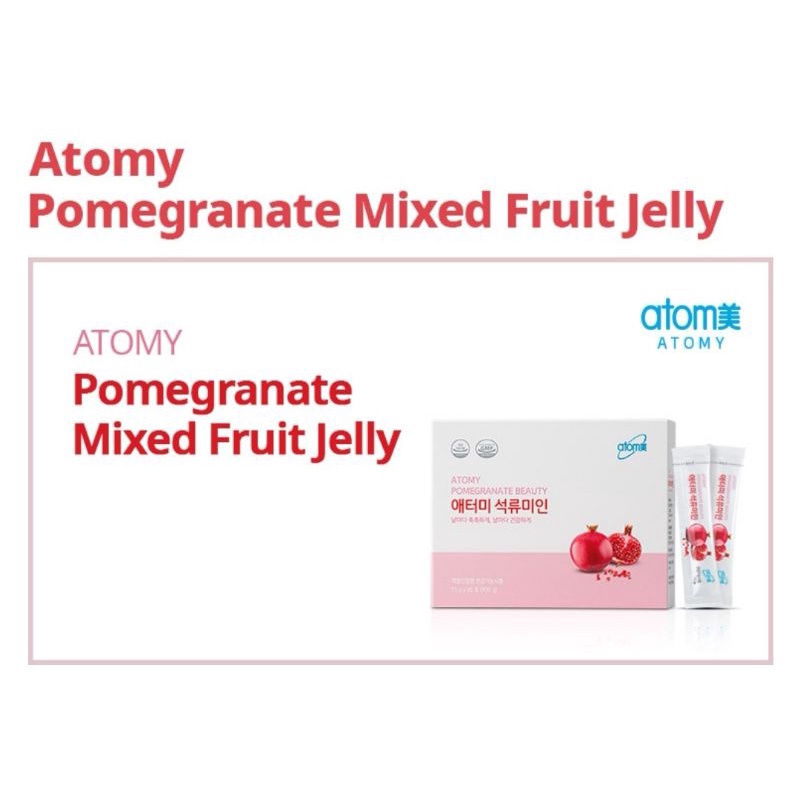 Atomy Pomegranate Mixed Fruit Jelly (15g x 30sachets) Shopee Malaysia