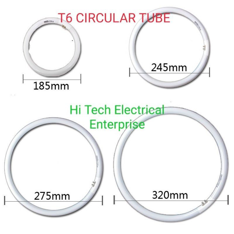 T6 22W/32W/40W/55W 4PIN CIRCULAR/ROUND FLUORESCENT TUBE DAYLIGHT