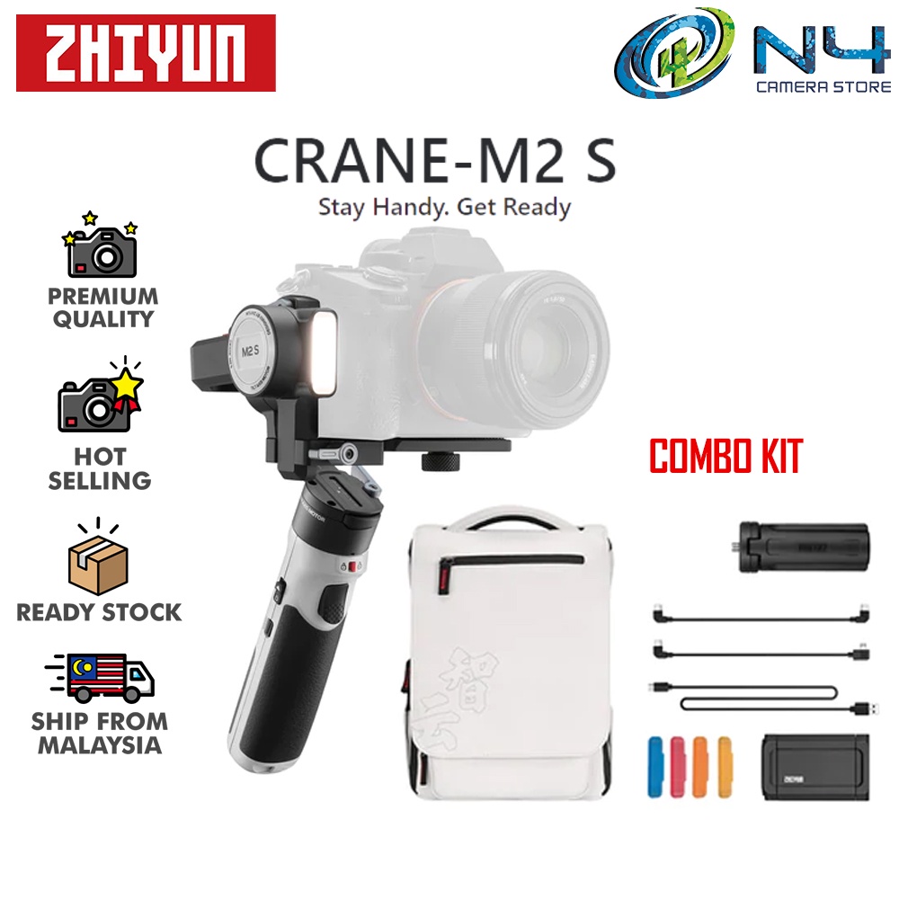 Zhiyun Crane M2S / Crane M2 All In One For SmartPhone , Mirrorless