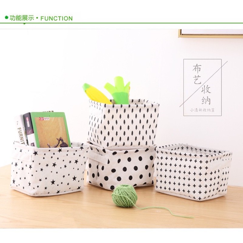 "CLEARANCE" Tradlux Fabric Storage Box Foldable Organizer Basket