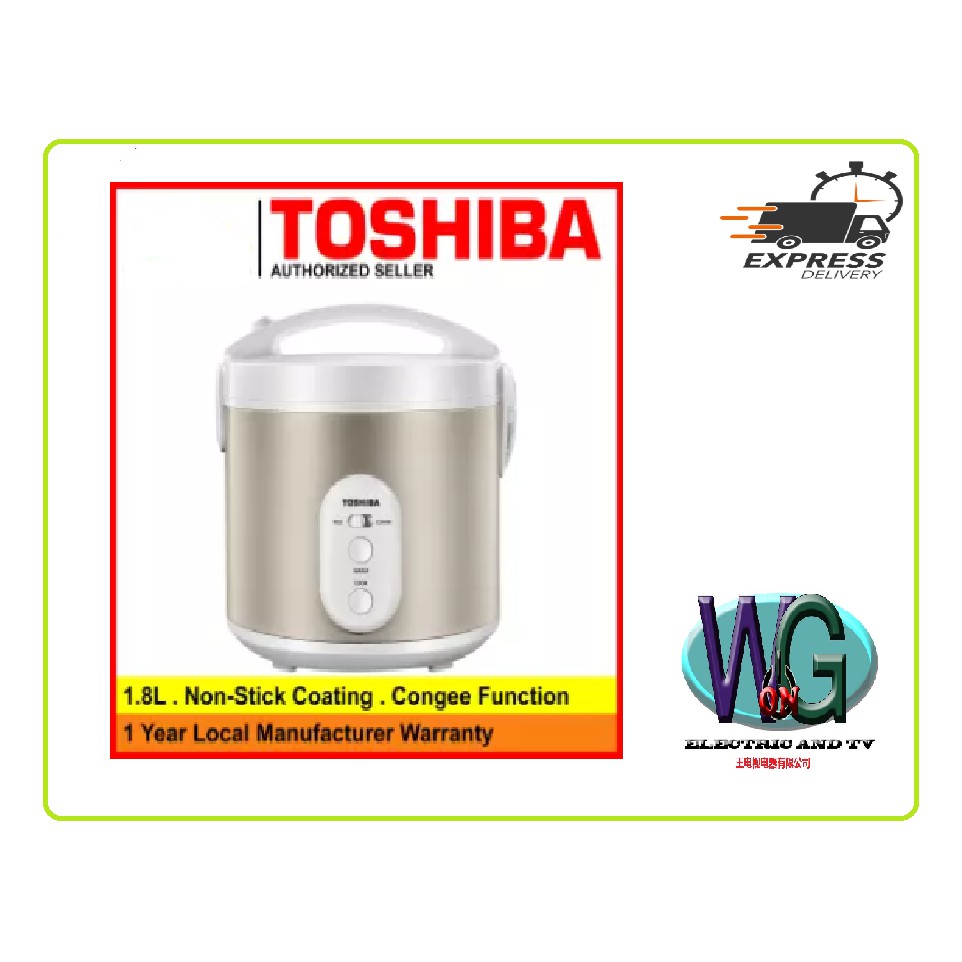 Toshiba RC18JS1NMY Jar Rice Cooker With Congee Function ( 1.8L