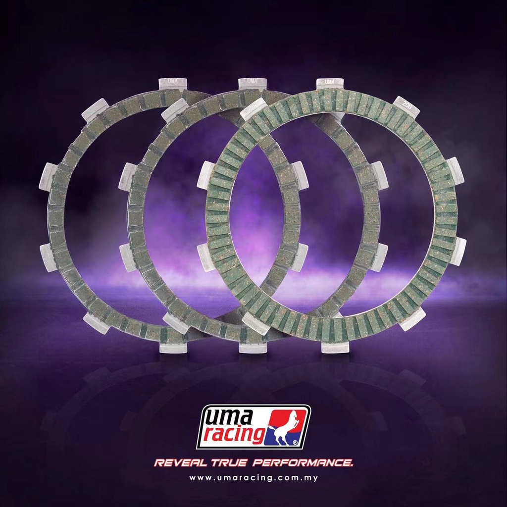 100 ORIGINAL UMA RACING CLUTCH DISC CLUTCH PLATE Y15ZR Y15 / LC135