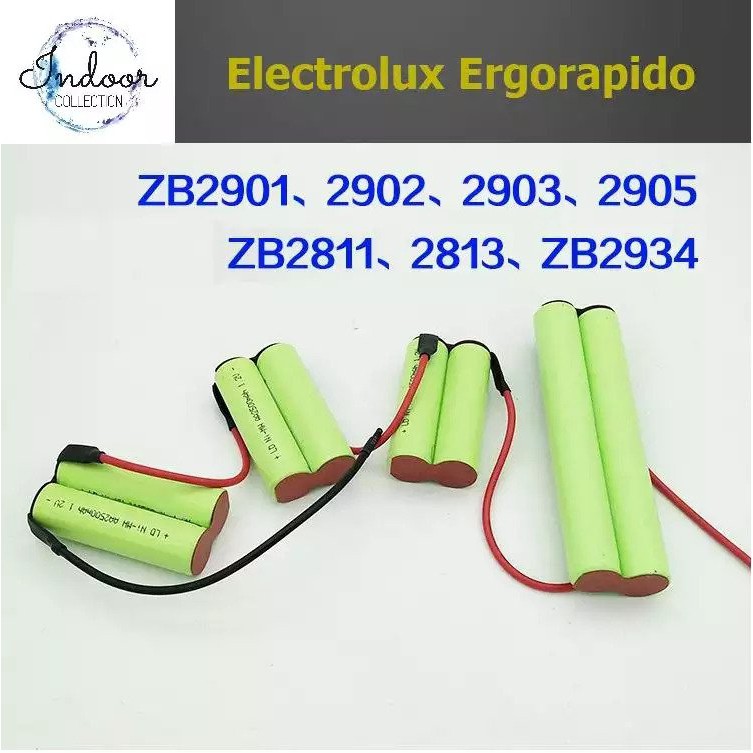 Electrolux Ergorapido 12v Nimh Rechargeable Battery Replacement Pack for Handheld Robot Vacuum