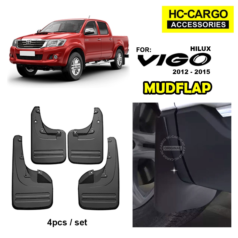 Toyota Hilux Vigo 20122015 Front Rear Mudflap Mudguard Fenders