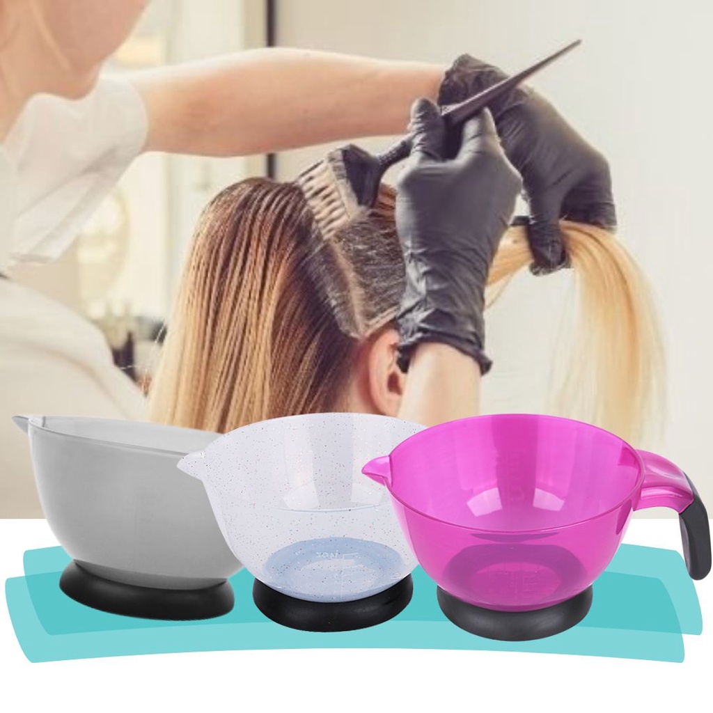 Color Mixing Tint Bowls Hair Dye Mixing Bowl with Handle Hair Tinting