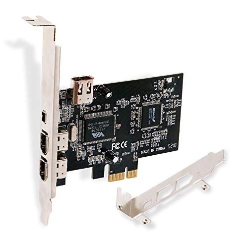 LinksTek PCIE FireWire Card for Windows 98/2000/2003/XP/Vista/7/8/8.1/10/Server USA Shopee