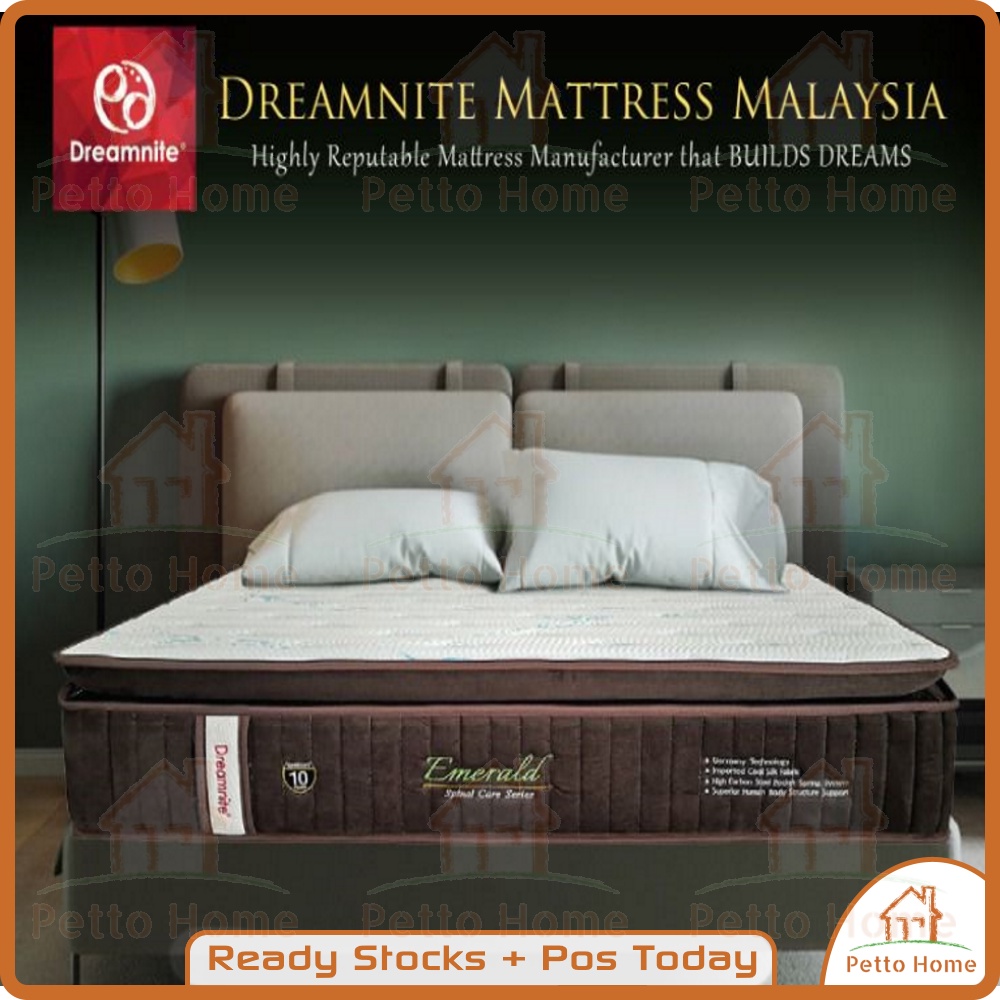 [Quality] DREAMNITE Mattress 3FT 3.5FT 5FT 6FT Mattress Highly