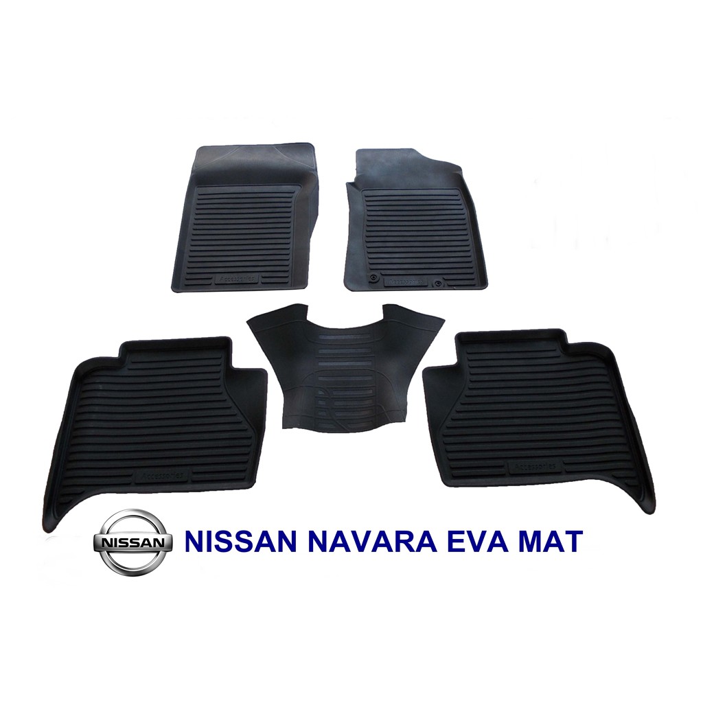 Nissan Navara NP300 EVA Rubber Car Mat Set) Shopee Malaysia