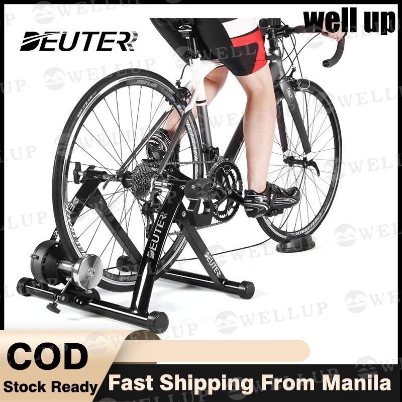 Deuter Bike Trainer/Indoor MT04 Wired with Noise Reduction Wheel Home 6 Speed Bicycle Trainer