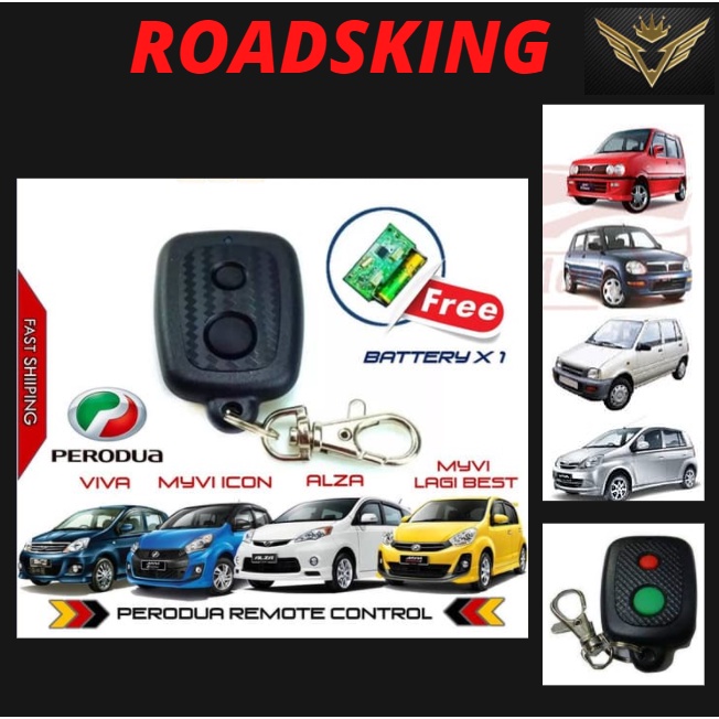 WHEELS CAR ALARM OEM Perodua Myvi Kancil Kelisa Kenari Viva Kembara