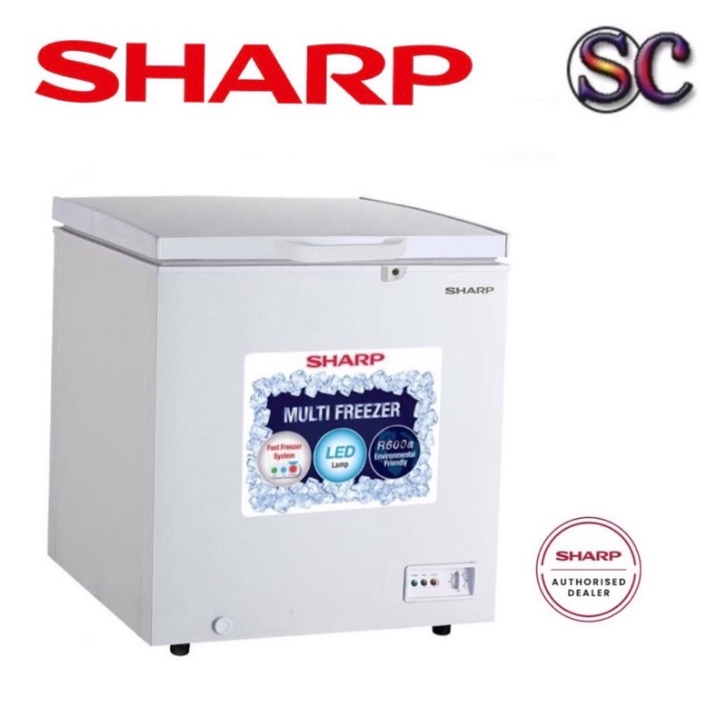 SHARP CHEST FREEZER SJC168 (160L) Shopee Malaysia
