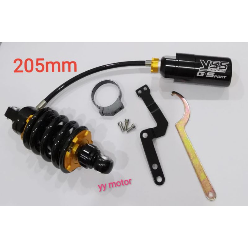YSS Absorber Yamaha Y15ZR /LC135 205MM Gas Tank Monoshock (GS Series