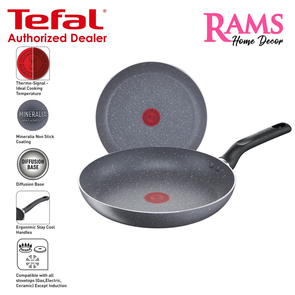 Tefal Cookware Natura Fry Pan / Nonstick Frypan / Kitchen Cookware
