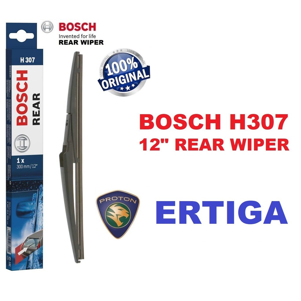Bosch H307 Rear Wiper Size12" for PROTON ERTIGA Shopee Malaysia