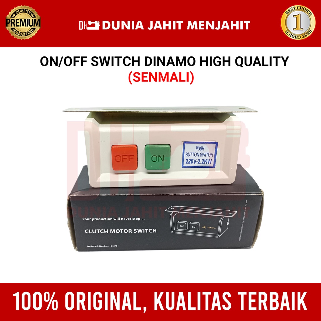 MESIN Senmali Industrial Sewing Machine OnOff Switch Shopee Malaysia