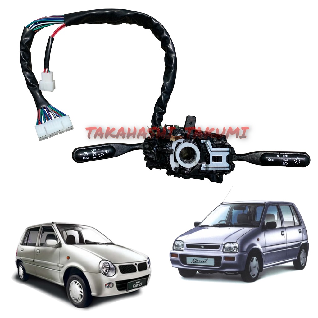 Perodua Kancil Petak Bulat 19942002 Front Head Lamp Signal Wiper