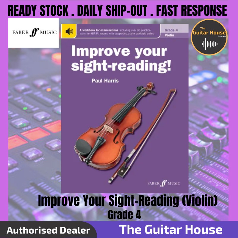 Faber Music Improve Your SightReading Grade 4 (Violin) Shopee Malaysia