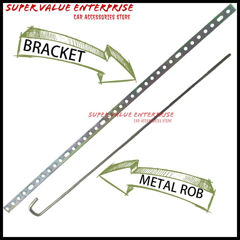 UNIVERSAL CAR CENTRAL DOOR LOCK METAL ROB / CENTRAL DOOR LOCK BRACKET